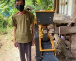 Máy xay xát lúa gạo đa năng có lọc đinh lọc rác