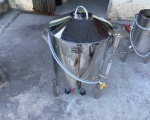 Nồi đồ xôi bằng điện inox 2 lớp