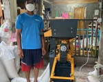 Máy xay xát lúa gạo đa năng có lọc đinh lọc rác